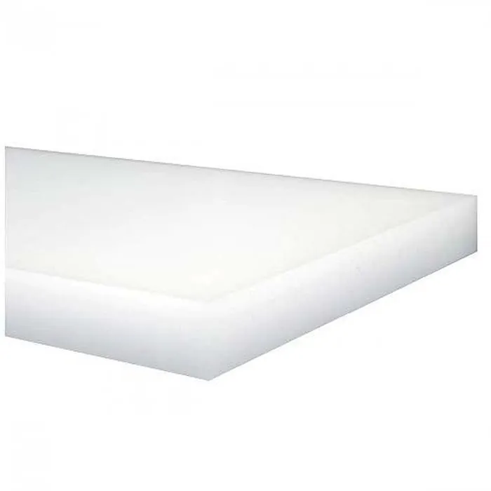 Cut to Size! 1/2" White UHMW Polyethylene Plastic Sheet Priced/Square Foot 
